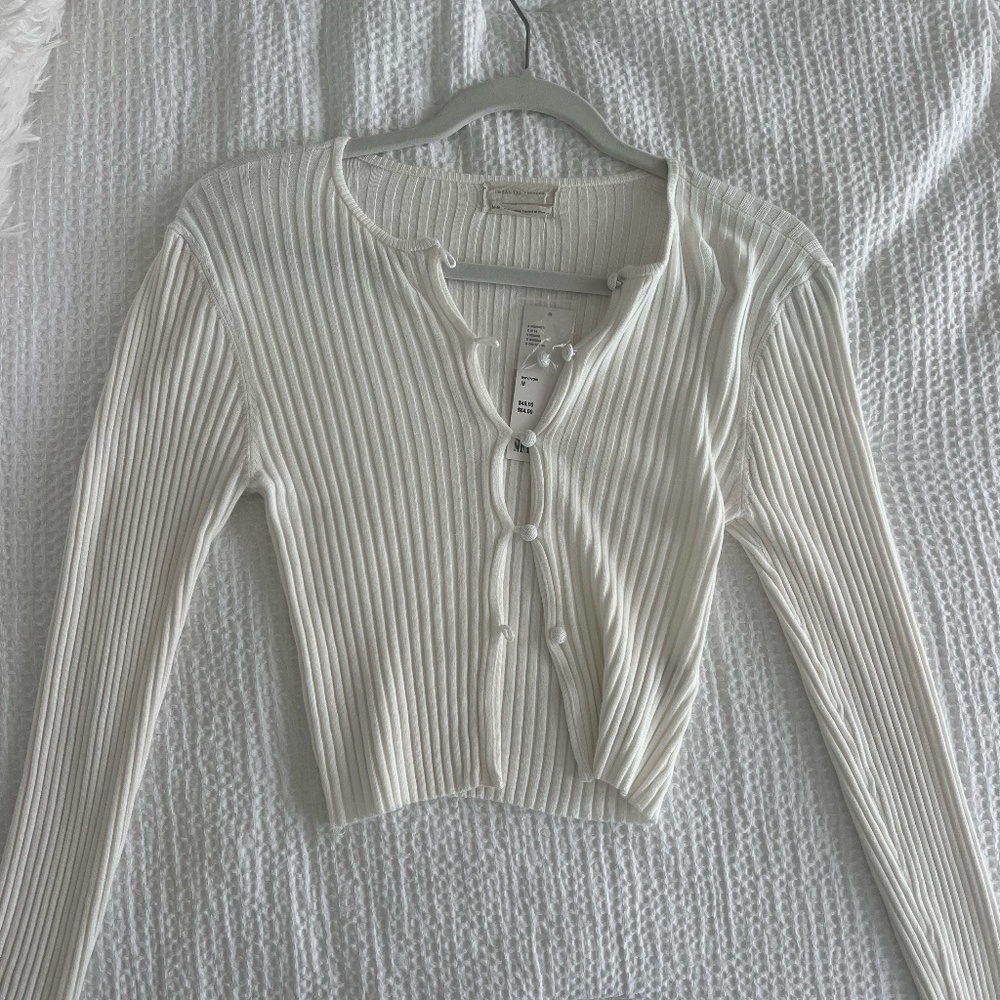 Urban Outfitters Ivory Cardigan
